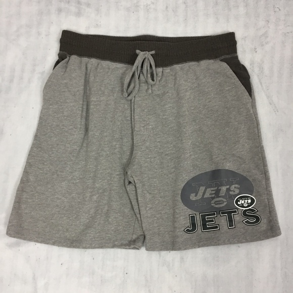 NFL NY Jets Shorts Mens XL Grey Gray Sleepwear - Picture 9 of 9